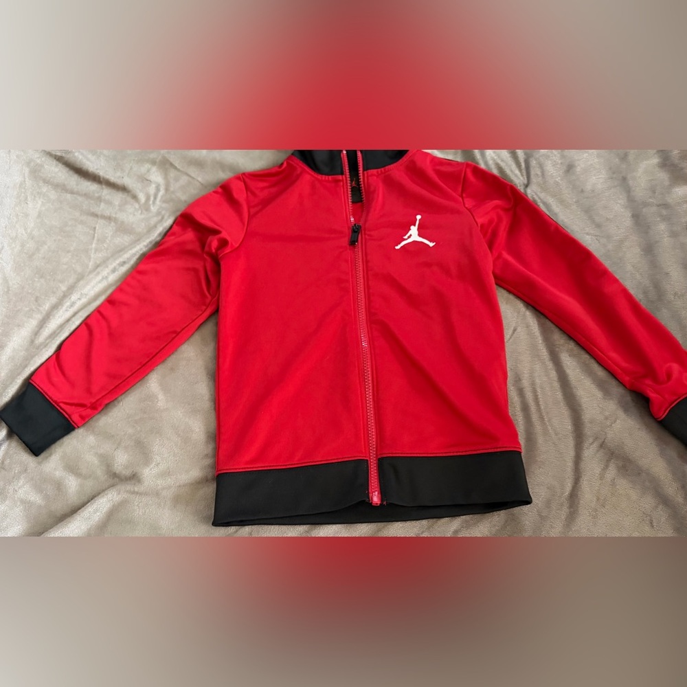 Red and Black Jordan Boy’s Jacket Size Medium